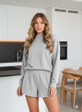 Luna Sweatshirt and Shorts Set